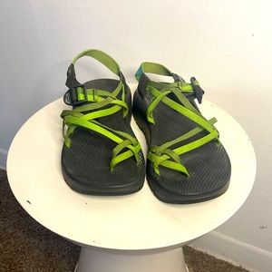Green Chacos Hiking sandals